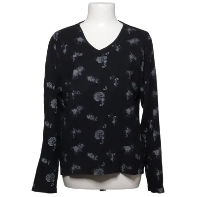 Langarmshirt (Schwarz, Weiß) von Intown Simplicity Elasthan, Viskose
