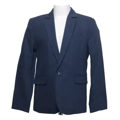 Blazer (Bleu) de H&M Coton, Lin, Polyester