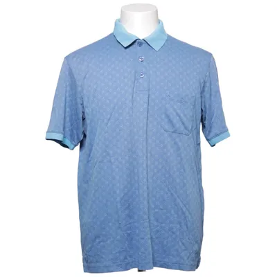 Polo (Bleu) de Ragman Coton, Polyester