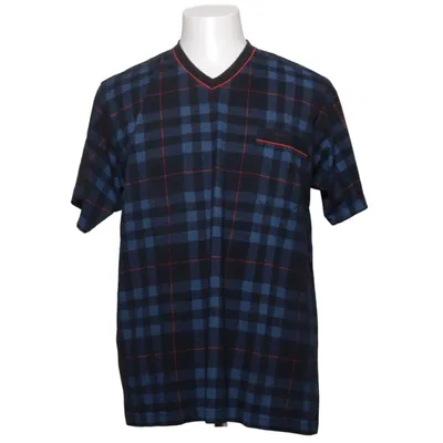 T-shirt (Blauw, Zwart, Rood) van Götzburg Katoen
