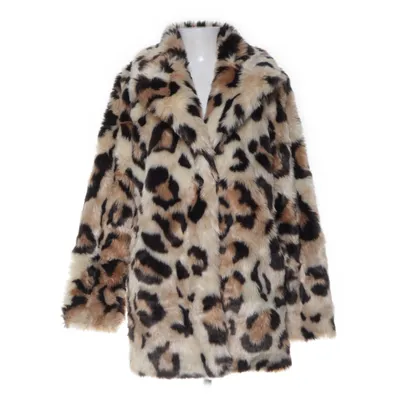 Vinterjakke (Beige, Flerfarvet) fra Missguided Akryl, Polyester