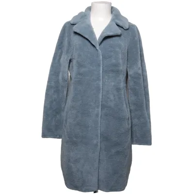 Coat (Blue) from Oakwood Polyester, Wool
