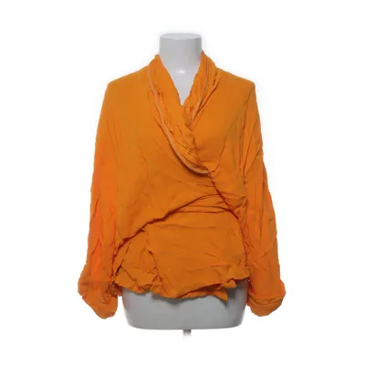 Wikkelblouse (Oranje) van Rodebjer Viscose