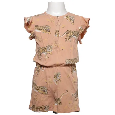 Jumpsuit (Beige, Meerkleurig) van The Striped Cat Elastaan, Organisch katoen