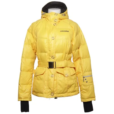 Down jacket (Yellow, Black) from Schöffel Down, Feather, Polyester