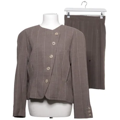 Skirt suit (Brown) from Lutz Teutloff Acetate, Viscose