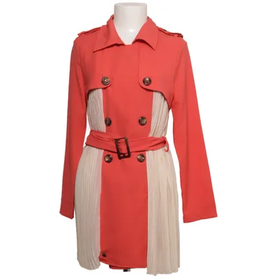 Trenchcoat (Rød, Beige) fra Kling Polyester