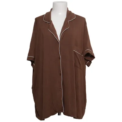 Pyjamahemd (Braun) von Chelsea Peers Elasthan, Modal