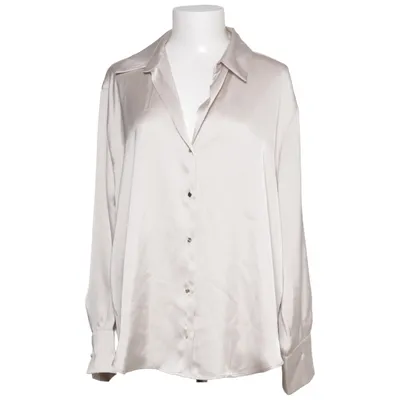 Bluse (Beige) fra Zara Polyester