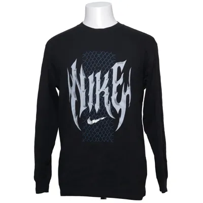 Långärmad t-shirt (Svart) från Nike Bomull