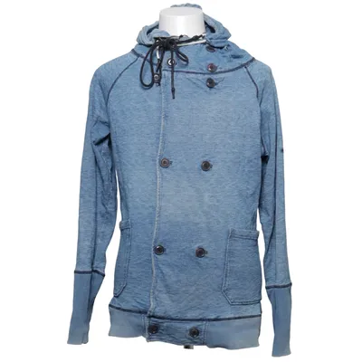 Sweat à capuche (Bleu) de Diesel Coton