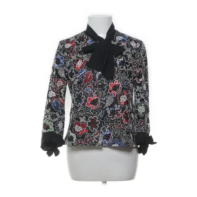 Cardigan (Black, Multicolored) from Zara Basic Cotton, Polyamide, Polyester, Viscose