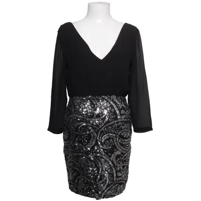 Cocktailklänning (Svart, Silverfärgad) från Sfera Polyester