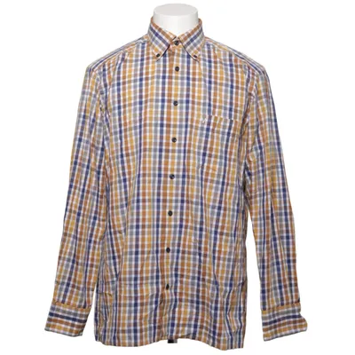 Shirt (Blauw, Bruin, Wit) van Marvelis Katoen