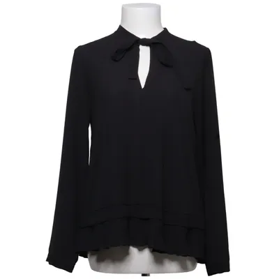 Strikblouse (Zwart) van Blu Royal Polyester