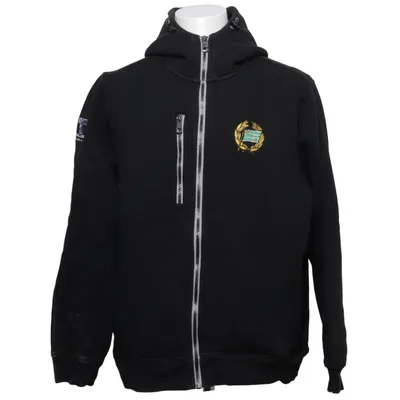 Hoodie (Black) from Texstar Cotton, Polyester