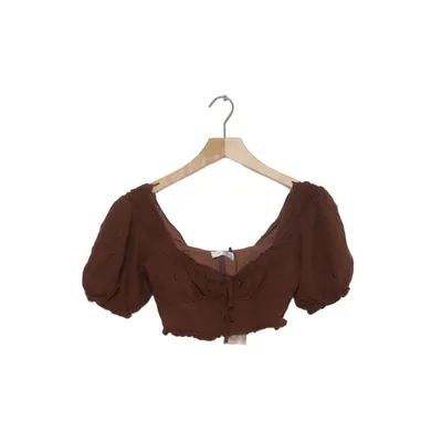 Crop top (Marron) de Seven Wonders Coton, Lin