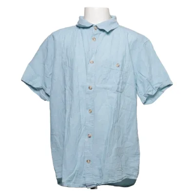 Korte mouwen shirt (Blauw) van Lager 157 Katoen, Linnen