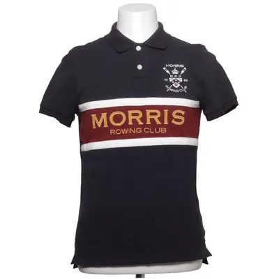 Poloshirt (Blau, Rot, Weiß) von Morris Rowing Club Baumwolle