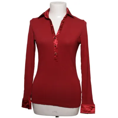 Henley shirt (Red) from TCM Elastane, Polyester, Viscose