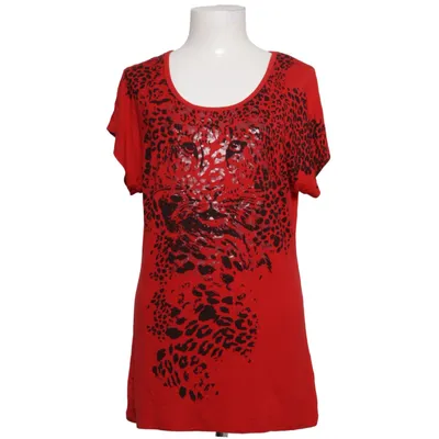 Top (Rød, Sort) fra Sarah Kern Elastan, Viscose