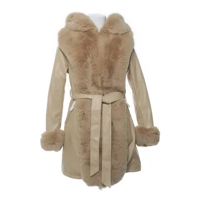 Winter coat (Beige) from Urban Outfitters Polyester, Polyurethane, Viscose
