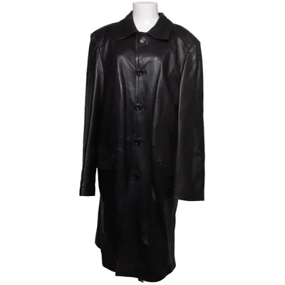 Veste longue en cuir (Noir) de Giovanni Cuir