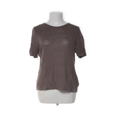 T-shirt (Bruin) van H&M Premium Quality Linnen