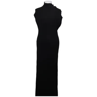 Maxikjole (Sort) fra Massimo Dutti Viscose, Uld