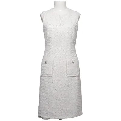 Kleid (Weiß, Mehrfarbig) von Karl Lagerfeld Acryl, Polyester, Wolle