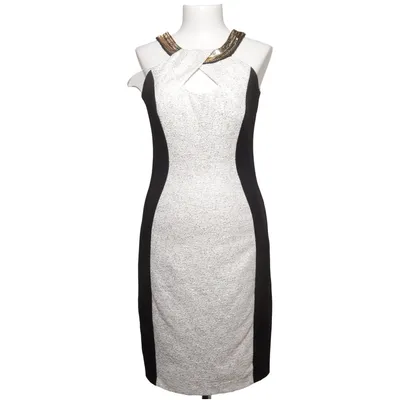 Dress (Black, Gold) from Jax Elastane, Polyester
