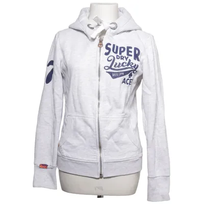Hættetrøje (Grå) fra Superdry Bomuld, Polyester