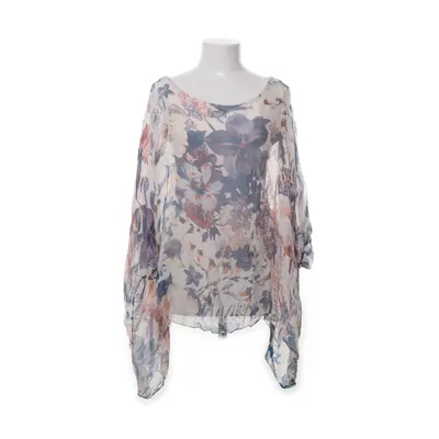 Topp (Flerfärgad) från Made in italy Elastan, Silke, Viskos