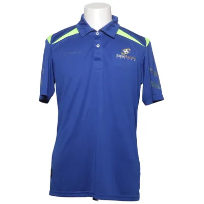 Poloshirt (Blauw, Geel) van Stanno Polyester