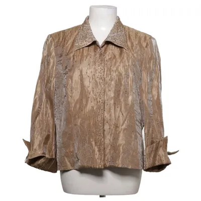 Jacket (Beige) from Molly Jo Polyamide, Polyester, Viscose