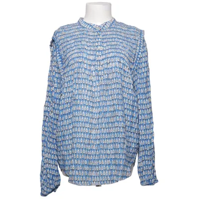 Blouse (Bleu, Blanc) de Peppercorn Polyamide, Viscose