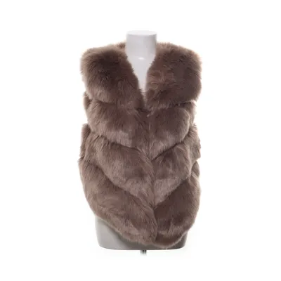 Ytterväst (Brun) från Cherry Koko Acetat, Polyester