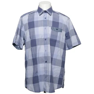 Chemise à manches courtes (Bleu, Gris, Blanc) de Lerros Coton