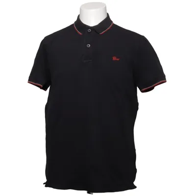 Polo (Noir) de Petrol Coton, Élasthane