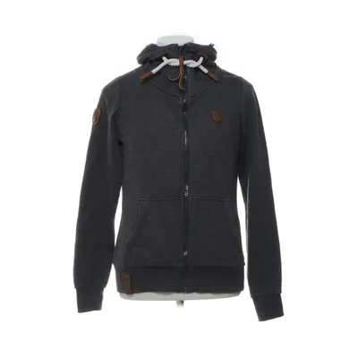 Cardigan (Grijs) van Naketano Katoen, Polyester