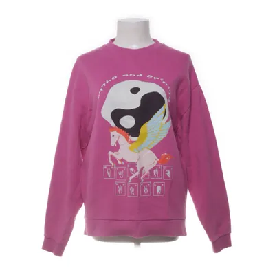 Collegetröja (Rosa, Flerfärgad) från ASOS Design Elastan, Bomull