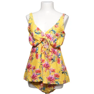 Tankini (Geel, Meerkleurig) van Sunseeker Elastaan, Polyamide