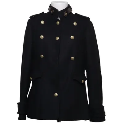 Coat (Black) from Hunkydory Acetate, Polyamide, Wool