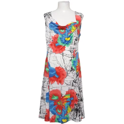 Dress (Red, Multicolored) from Romeo pour Juliette Elastane, Polyester