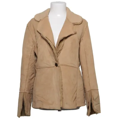 Shearlingjakke (Beige) fra Schlüter Akryl, Polyester