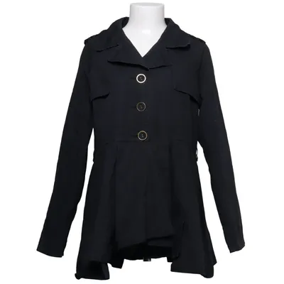 Manteau (Noir) de Redherring Coton, Polyester
