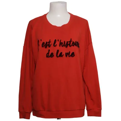Sweatshirt (Rood) van Yessica Katoen, Polyester