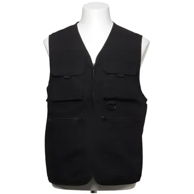 Outer vest (Black) from H&M Cotton, Polyester