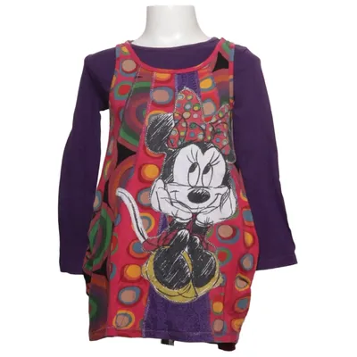 Jurk (Lila, Meerkleurig) van Desigual Disney Katoen