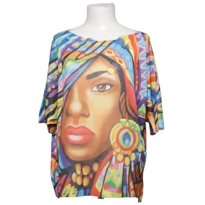 Top (Meerkleurig) van Pronto Moda Elastaan, Polyester, Viscose